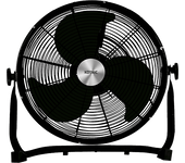 Ventilador industrial - KOENIC EU01_108559, 90W, 4 Velocidades, Negro
