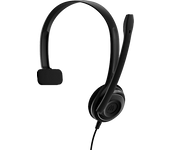 Auriculares - Epos PC 7 USB, Supraaurales, Solo un auricular, Micrófono, Diadema, Negro