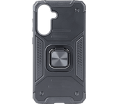 Funda móvil - ISY ISC-6111, Samsung Galaxy A36/A56, Resistente al agua y golpes, Soporte Plegable Integrado, Negro