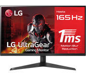 REACONDICIONADO Seminuevo Excelente Monitor gaming - LG 27GQ50F-B, 27 ", Full-HD, 1 ms, 165Hz, HDMI x2, DisplayPort 1.2, Negro