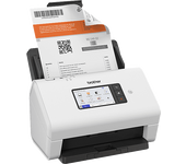 Escáner - Brother ADS4900W, 600 x ppp, 60 ppm, Wi-Fi, Hasta 120 páginas, Táctil, Negro y blanco