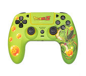 Gamepad - FR-TEC Shenron de Dragon Ball Z, Inalámbrico, 10 horas autonomía, Para PS4 y PC, Con luz LED