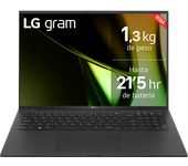Portátil - LG 17Z90S-G.AD7BB, 17" WQXGA, Intel® Evo™ Edition Core™ Ultra 7-155H, 32 GB, 2 TB SSD, Arc™ GPU, Windows 11 Home (64 Bit)