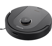 Robot aspirador - Roborock Q5 PRO, Cepillo DuoRoller, 5500Pa, Depósito de Polvo 770ml, Negro