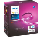 Luces LED - Philips Hue Lightstrip Plus set básico V4, 2m, Bluetooth, 20 W, Multi color