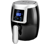 Freidora de aire - KOENIC KAF 2110 B, Temporizador, 2L, 1000W, Táctil, Negro