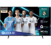 TV QLED 75" - Hisense 75E7Q PRO, 4K, Quad Core/MT9618, Procesador Hi-View Engine, 144 Hz, IA Upscaler, Negro
