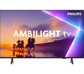 TV QLED 85" - Philips Ambilight 85PUS8510/12, UHD 4K, Titan OS, Smart TV, Pixel Precise Ultra HD, Dolby Atmos, Negro mate