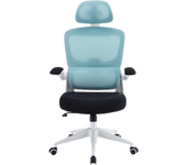 Silla gaming - Woxter Ergo GM26-107, 2D (Reposabrazos Abatibles, se mueven arriba y abajo), Carga máxima 120 kg, Azul