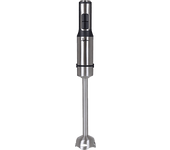 Batidora de mano - Jata JEBT1855, 1200 W, Velocidad regulable, Botón turbo, 4 cuchillas acero inoxidable, Negro