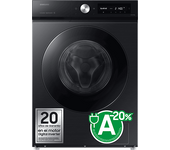 Lavadora carga frontal - Samsung WW90DB7U94GBU3, 9 kg, 1400 rpm, Autodosificación, AI EcoBubble™, Función WiFi con SmartThings™, Negro