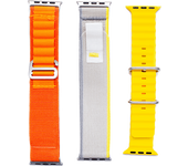 Pack Correas - Friendly License Fancy Mix, Apple Watch 38/40/41 mm, Naranja, Beige, Amarillo