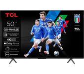 TV Mini LED 50" - TCL 50C6KS, UHD 4K, AiPQ Pro Processor, Smart TV, DVB-T2, Negro