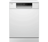 Lavavajillas - fagor 4LVF-623, 12 Servicios, 6 Programas, 59.8 cm Ancho, Bloqueo Infantil, Autolimpiado, Media Carga, Blanco