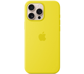 Apple Funda de silicona con MagSafe para iPhone 16 Pro Max, Amarillo carambola