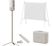 Proyector - Xgimi MoGo 3 Pro, 920 x 1080 píxeles, Duración Lámpara, 25000 h, Full-HD, Google TV, 450 lúmenes, DLP, Blanco