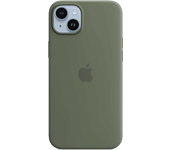 REACONDICIONADO Seminuevo Excelente APPLE Funda de silicona con MagSafe para el iPhone 14 Plus, Verde oliva