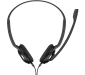 Auriculares - Epos PC 5 Chat, Supraaurales, Micrófono, Diadema, Negro