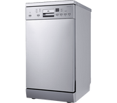 Lavavajillas - ok. ODW 4551-1 E FS, Libre Instalación, 45cm Ancho, 7 Programas, Silver