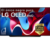 TV OLED 83" - LG OLED83C44LA, 4K, Procesador Inteligente 4K α9 Gen7, Smart TV, DVB-T2 (H.265), Negro