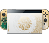Consola - Nintendo Switch OLED Ed. Especial Zelda Tears Of Kingdom, 7", JoyCon, 64 GB