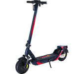Patinete eléctrico - Red Bull Race Ten Turbo 10P, 1000W potencia máx., 500W Potencia nominal, 100 kg, 12000 mAh, 25 km/h, Negro/Rojo