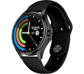Smartwatch - Vieta Wear 2, AMOLED 43 mm, 268 x 22 , Aleación de zinc, Bluetooth 5.3, Negro