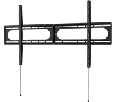 Soporte TV - Hama 00220843, Pantalla de 94 a 305 cm (37" 120"), VESA 1100 x 600, Carga máx. 100 kg, Fijo, Negro