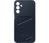 Funda móvil - Samsung, Galaxy A15 5G, Trasera, Bolsillo para tarjeta, Negro/Azul