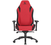 Silla gaming - Newskill Neith Zephyr, Reposabrazos 4D, Ajustable, Transpirable, Rojo