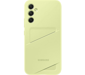 Funda móvil - Samsung, Para Samsung Galaxy A34, 16.8 cm (6.6"), con Tarjetero, Trasera, TPU, Lima