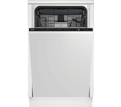 Lavavajillas integrable - Beko DIS48120, 11 servicios, 8 programas, 45 cm, LedSpot™, Sin panelar