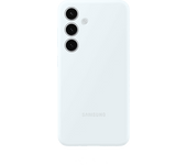 Funda móvil - Samsung, Para Galaxy S24, Silicona, Trasera, Blanco