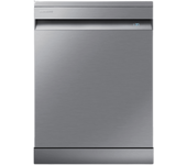 Lavavajillas - Samsung DW60A8050FS/EF, 14 servicios, 8 programas, 59.5 cm, Sistema AutoOpen, Extra Silence, WiFi, Inox