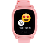 Smartwach infantil - Elari KidPhone 2G, Talla Infantil, 1.4" Táctil IPS, USB-C, Botón SOS, Función Zonas Seguras, 450 mAh, Rosa