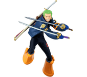 Figura - Sherwood One Piece: Battle Record Collection Roronoa Zoro, 16 cm, PVC