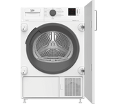 REACONDICIONADO Seminuevo Muy bueno Secadora bomba de calor - Beko DIHS 7414 GA0, 7 kg, 15 programas, Integrable, Blanco