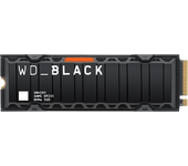 Disco duro SSD interno 2TB - WD_BLACK SN850X NVMe SSD, Con disipador de calor, PlayStation®5, M.2 2280, Negro