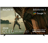 REACONDICIONADO Seminuevo Muy bueno TV QLED 75" - Sony Bravia 7, XR Mini LED, 4K HDR, Google Smart 2024, Gaming PS5, IMAX, Dolby Atmos/Vision