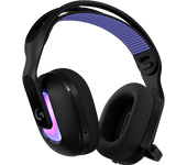 Auriculares gaming - Logitech G G522, RGB, Personalizable, Lightspeed/Bluetooth/USB, Micrófono extraíble, Transductores ProG, PC/Mac/PS5, Negro