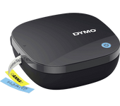Impresora de etiquetas - Dymo LT-200B, Bluetooth, iOS y Android, Con cinta papel blanco, Negro