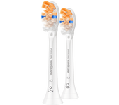 Recambio para cepillo dental - Philips Sonicare Premium All-in-One HX9092/87, 2 Cabezales de recambio, Control antiplaca, A3 Soft, Blanco