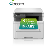 REACONDICIONADO Seminuevo Excelente Impresora multifunción láser - Brother DCP-L3520CDWE, Impresión doble cara, Color, WiFi, Blanco