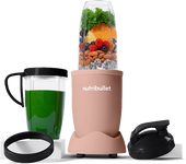 Batidoras de vaso - nutribullet Pro Mineral NB907MACL, 900W, Vaso personal, 0.9 L/ 0.7 L, Cuchilla acero inoxidable, Sin BPA, Arcilla mate