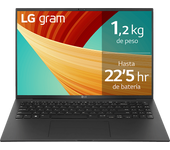 REACONDICIONADO Seminuevo Muy bueno Portátil - LG 16Z90R-E.AD75B, 16", WQXGA, Intel® Core™ i7-1360P, 32GB RAM, 512GB SSD, Windows 11 Home