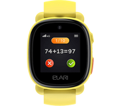 Smartwatch infantil - Elari KidPhone 4G Lite, GPS, Pantalla redonda 240x240, Nano SIM, Cámara 2 MP, Vibración, Amarillo