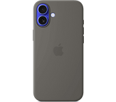 Apple Funda de silicona con MagSafe para iPhone 16 Plus, Gris piedra