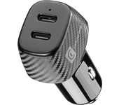 Cargador coche - CellularLine CAR MULTIPOWER, Universal, Tipo C, 40 W, Negro