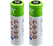 Pilas AAA recargables - ISY IAB-1003, NiMH Níquel-Metalhídrido, 800 mAh, 2 pilas