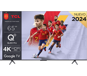TV QLED 65" - TCL 65C655, UHD 4K, AiPQ PRO, QLEDPRO, Dolby Vision y Atmos, HDR10+, Negro